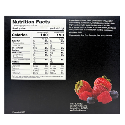 ProteinWise - Fruity-Hoops Breakfast Cereal - 7/Box
