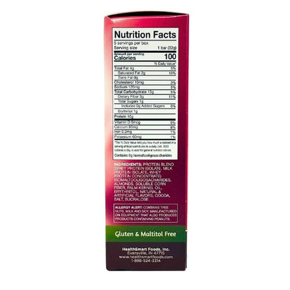 HealthSmart ChocoRite 32g Cookie Dough Bar - 5 Bars