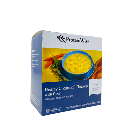 ProteinWise - Hearty Cream of Chicken Soup - 7/Box