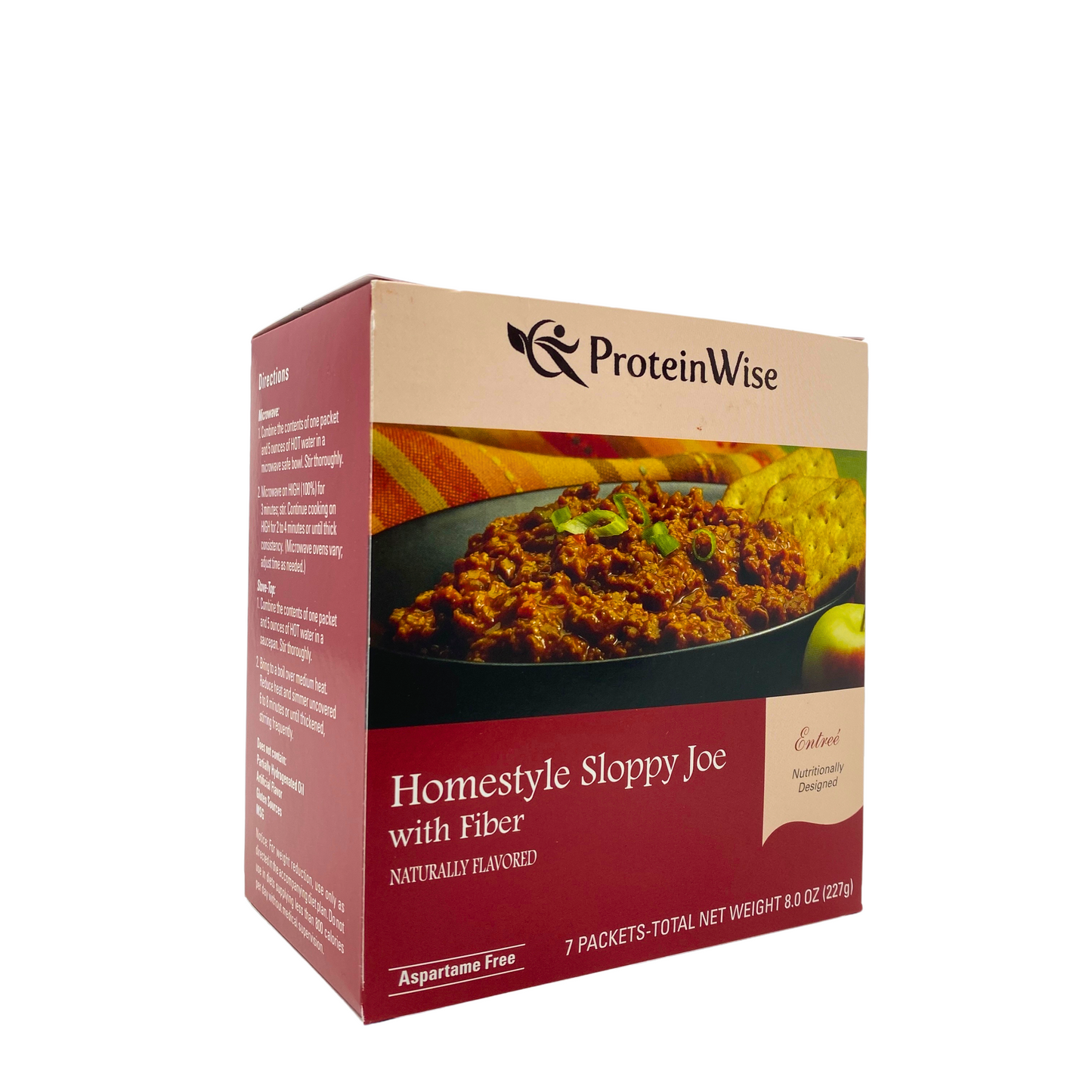 ProteinWise - Homestyle Sloppy Joe with Fiber - 7/Box