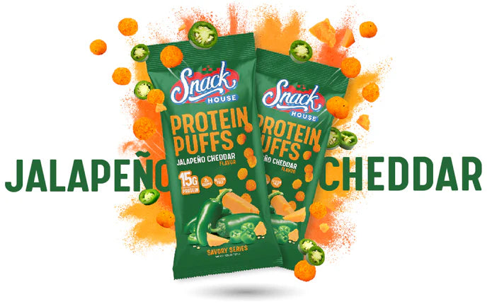 Snack House - Jalapeño Cheddar Puff - Single Serving