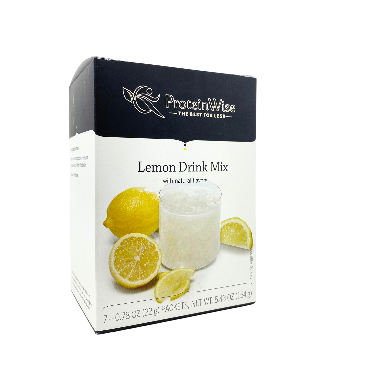 ProteinWise - Lemon Drink Mix - 7/Box