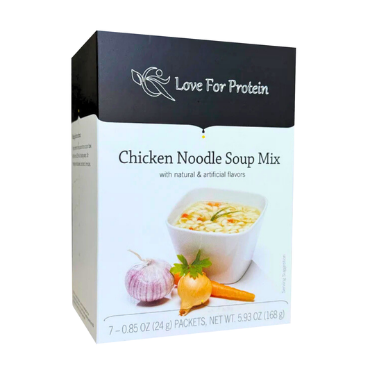 Love For Protein - Chicken Noodle Soup Mix - 7/Box