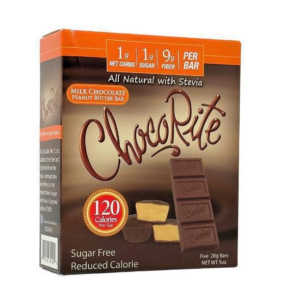 HealthSmart ChocoRite Milk Chocolate Peanut Butter Bar - 5 Bars