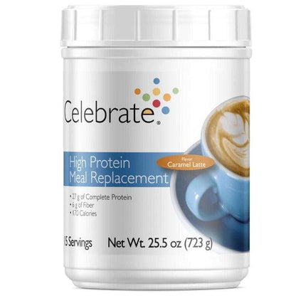 Celebrate - Caramel Latte Meal Replacement - 15 Servings