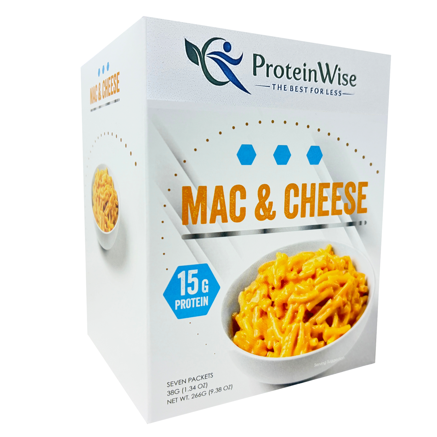 ProteinWise - Creamy Macaroni & Cheese Light Entree - 7/Box