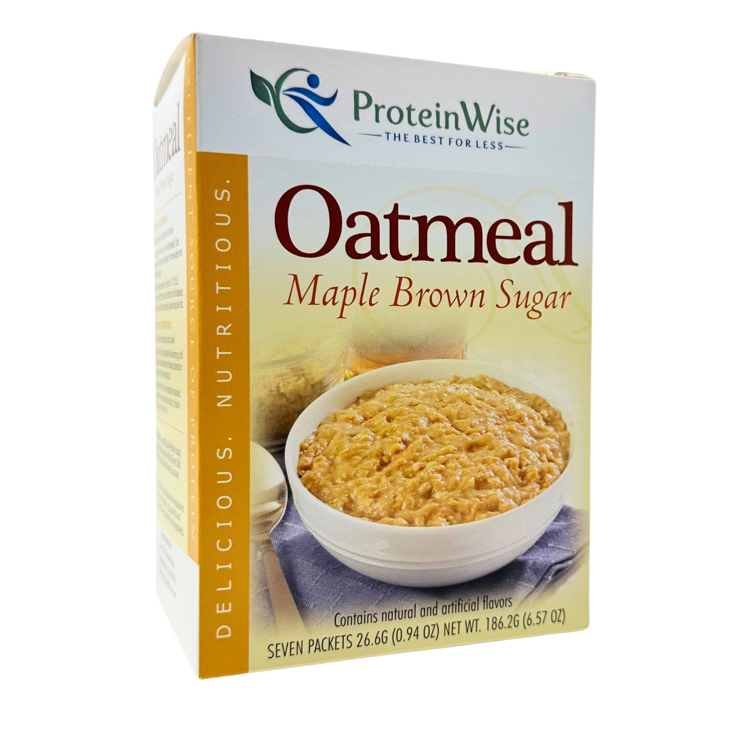 ProteinWise - Maple Brown Sugar Protein Oatmeal - 7/Box