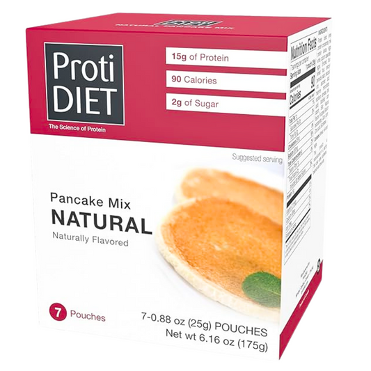 ProtiDiet - High Protein Natural Pancake Mix - 7/Box
