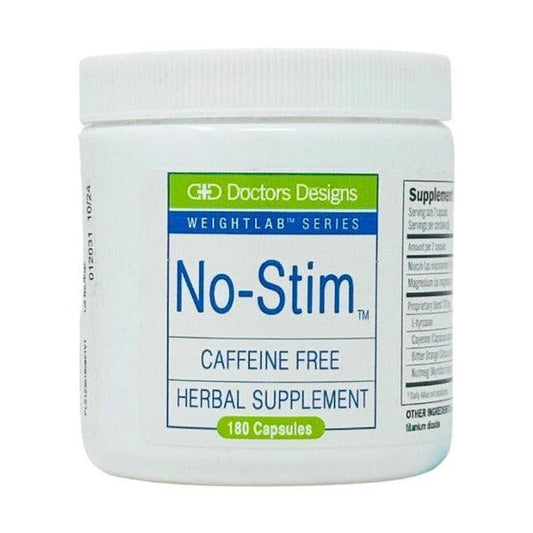 Doctors Designs - No Stim Caffeine Free Fat Burning Capsules - 180 Capsules