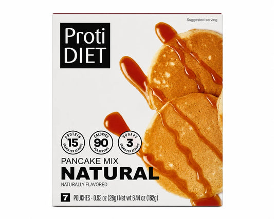 ProtiDiet - High Protein Natural Pancake Mix - 7/Box
