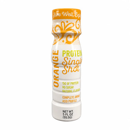 Healthwise 15g Protein & Collagen Shots - Orange