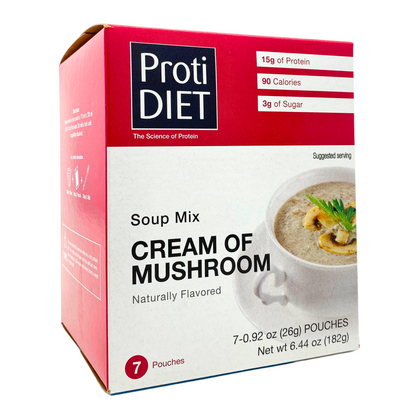 ProtiDiet - Cream Of Mushroom Soup Mix - 7/Box