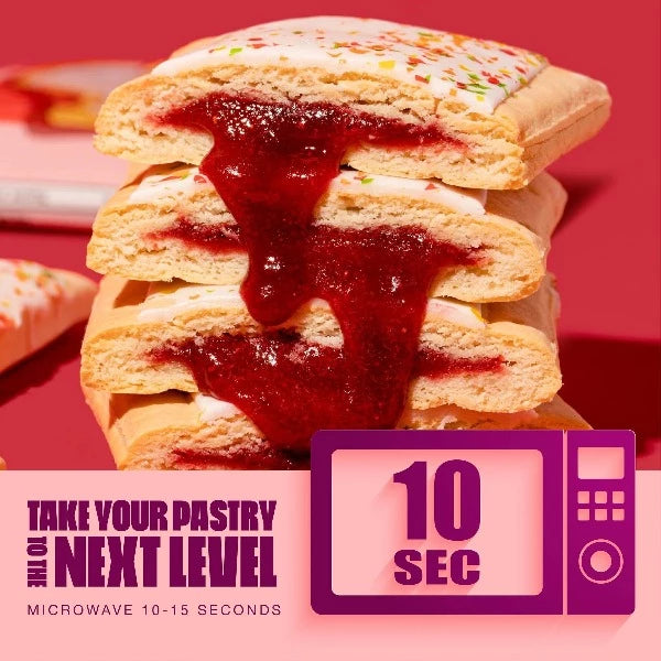 Legendary Foods - Strawberry - Tasty Pastry - 10 Pack