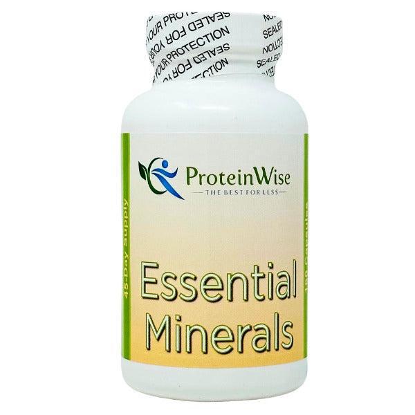 ProteinWise Supplement - Nature's Essential Minerals - 180 Capsules