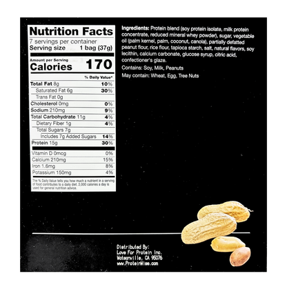 ProteinWise - Peanut Soy Snacks - 7/Box