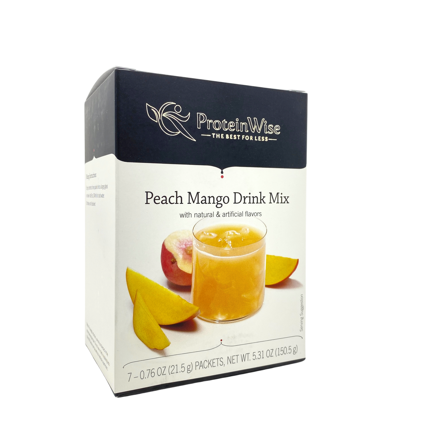 ProteinWise - Peach Mango Drink Mix - 7/Box