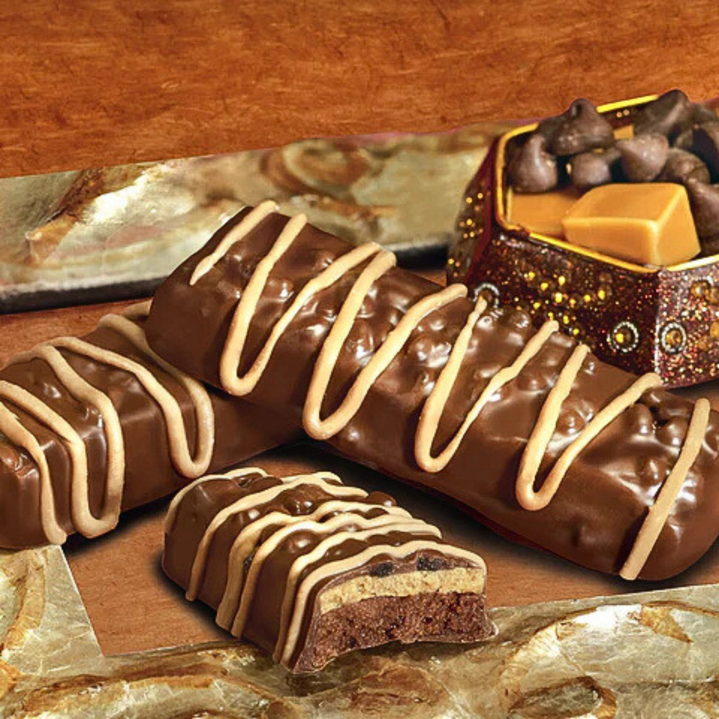 ProteinWise - Caramel Cocoa Nutrition Bar - 7 Box