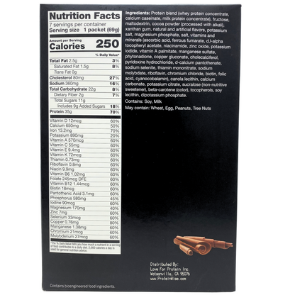 ProteinWise - Chocolate VHP Meal Replacement Drink Mix - 7/Box