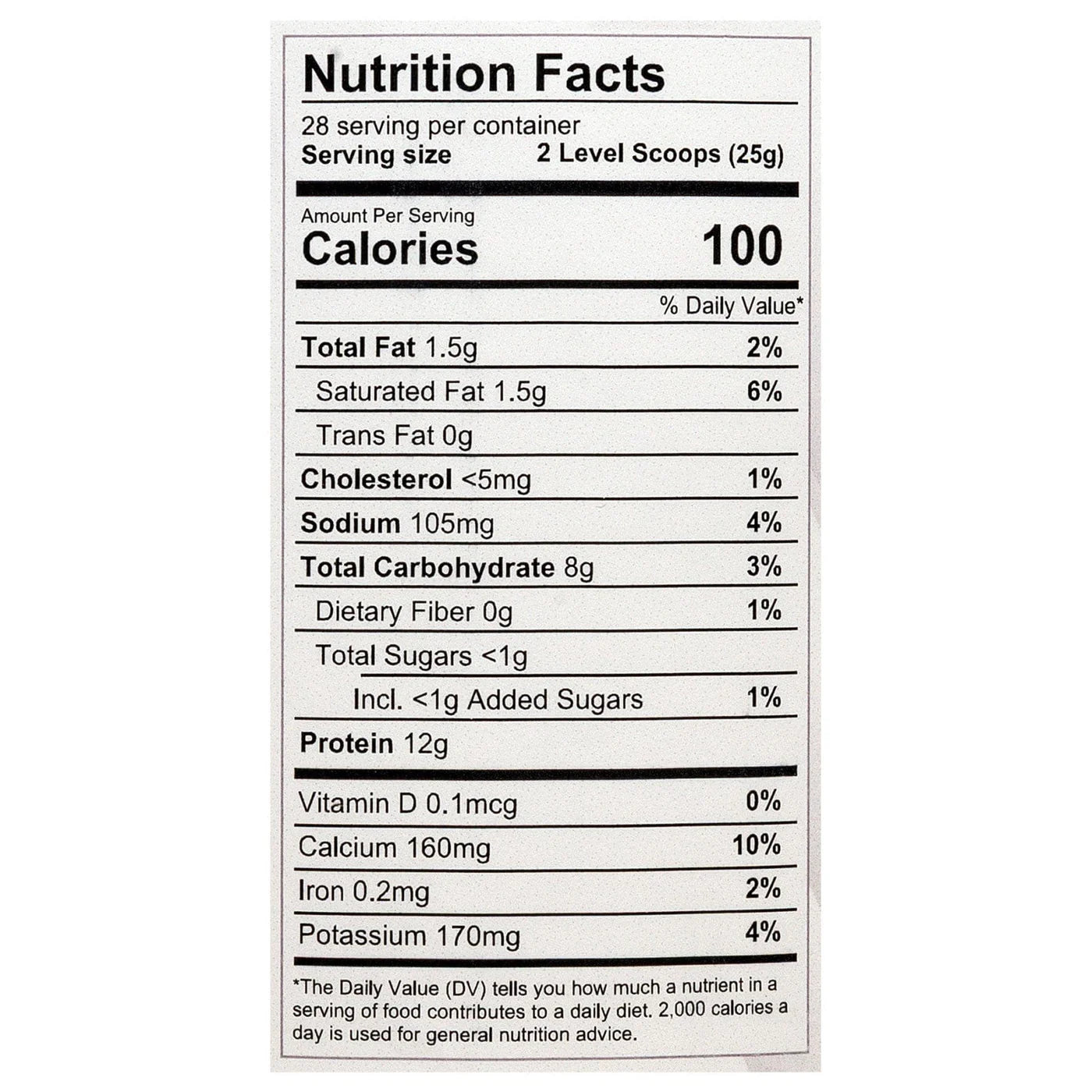 ProteinWise - Espresso Drink Mix - 28 Serving Jar