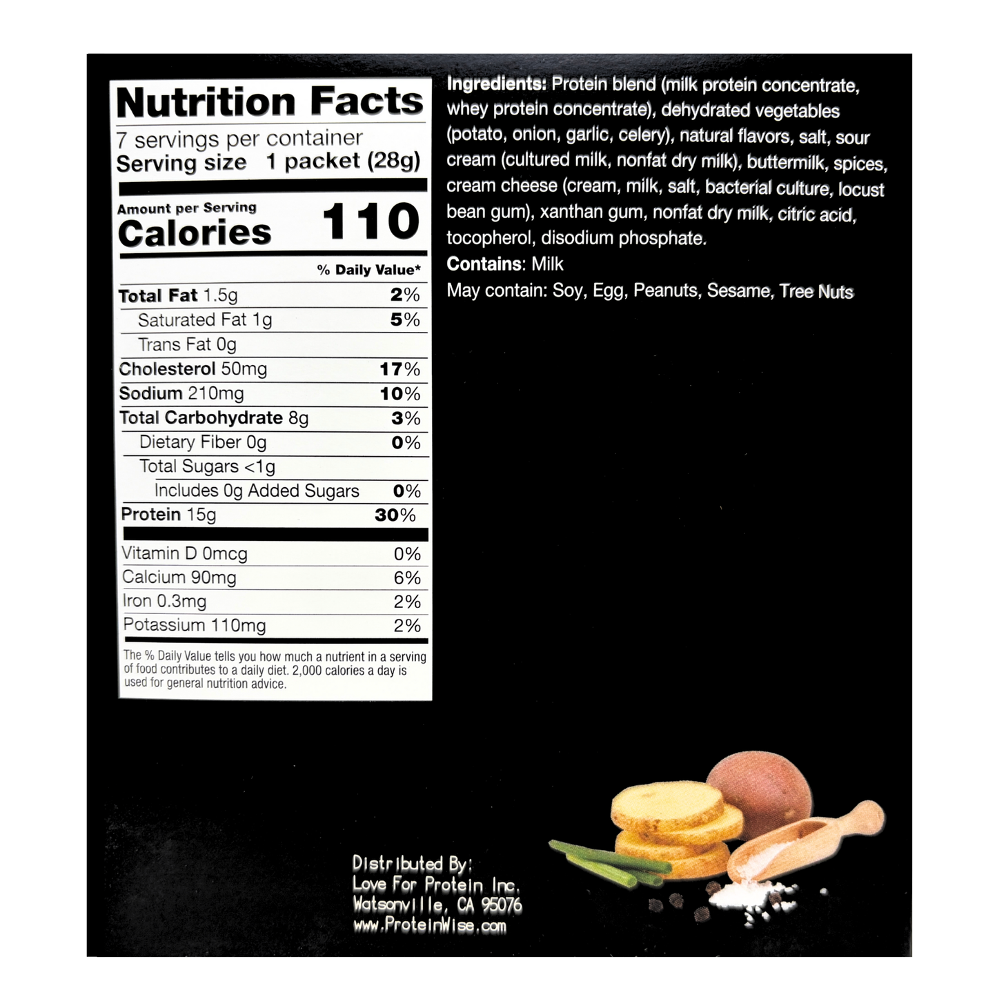 ProteinWise - Mashed Potato Mix - 7/Box