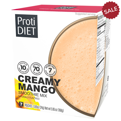 ProtiDiet - Creamy Mango Smoothie Mix - 7/Box