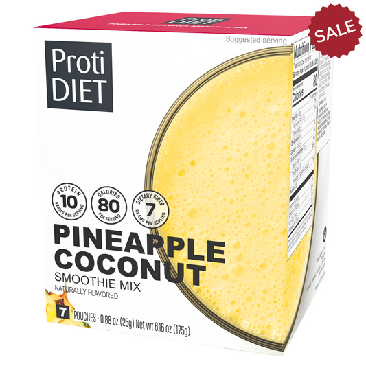 ProtiDiet - Pineapple Coconut Smoothie Mix - 7/Box