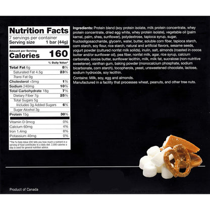 ProteinWise - Salted Toffee Pretzel Protein Bar - 7 Bars