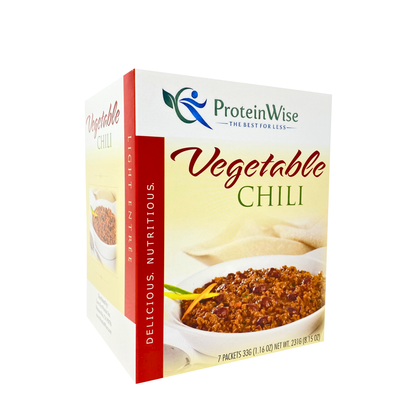 ProteinWise - Vegetable Chili with Beans - 7/Box