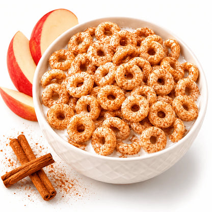 ProteinWise - Apple Cinnamon Hoops Breakfast Cereal - 7/Box