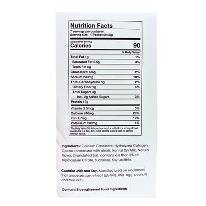 ProteinWise - Chocolate Instant Protein Drink - 7/Box