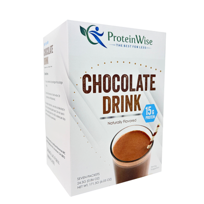ProteinWise - Chocolate Instant Protein Drink - 7/Box