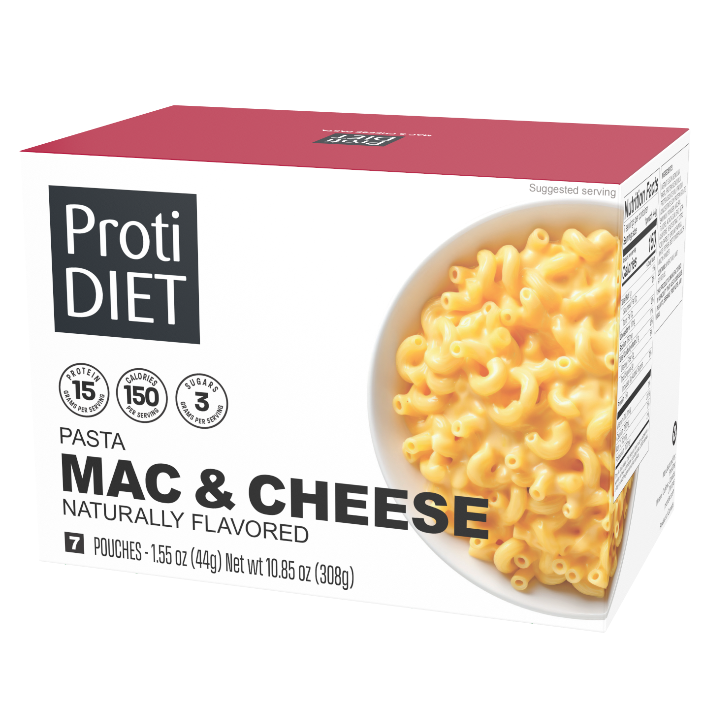 ProtiDiet - Mac & Cheese Pasta - 7/Box