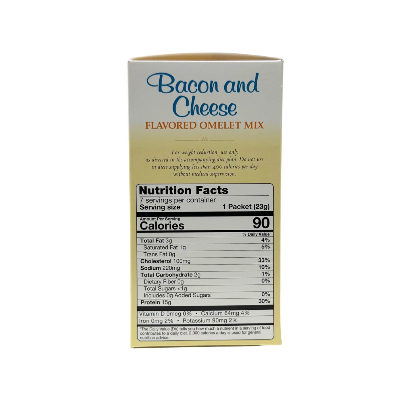 Proteinwise - Bacon & Cheese Omelet - 7/Box