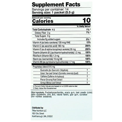 Doctors Designs - BioFix Thermogenic Antioxidant Energy Drink Mix - Berry - 14/Box