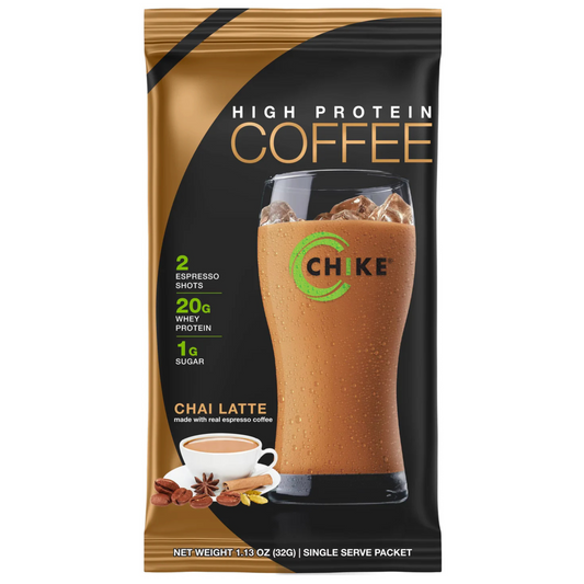 Chike Nutrition High Protein Iced Coffee - Chai Latte - Single