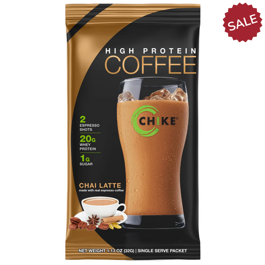 Chike Nutrition High Protein Iced Coffee - Chai Latte - Single