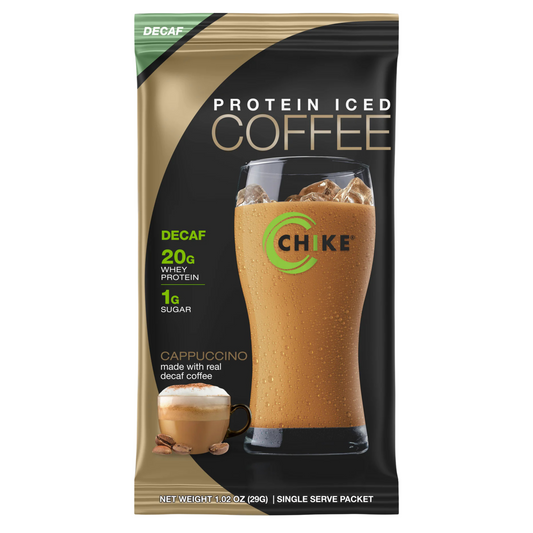 Chike Nutrition High Protein Iced Coffee - Decaf Cappuccino - Single