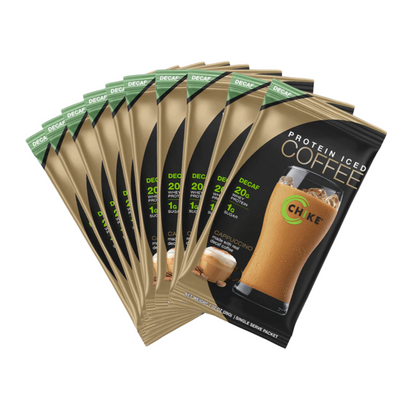 Chike Nutrition High Protein Iced Coffee - Decaf Cappuccino - Single