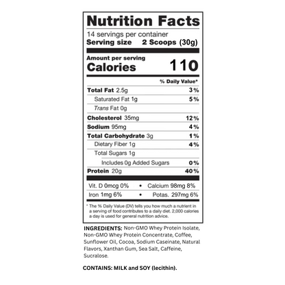 Chike Nutrition High Protein Iced Coffee - Mocha Mint