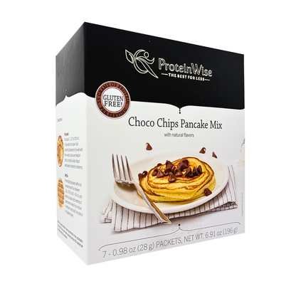 ProteinWise - Choco Chips Pancake Mix - 7/Box