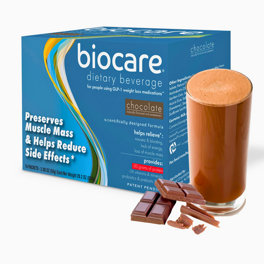 BioCare - 30g GLP-1 Support Beverage - Chocolate - 14/Box