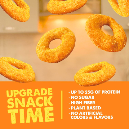 Crisp Power Protein Pretzels - Cheddar - Single Bag