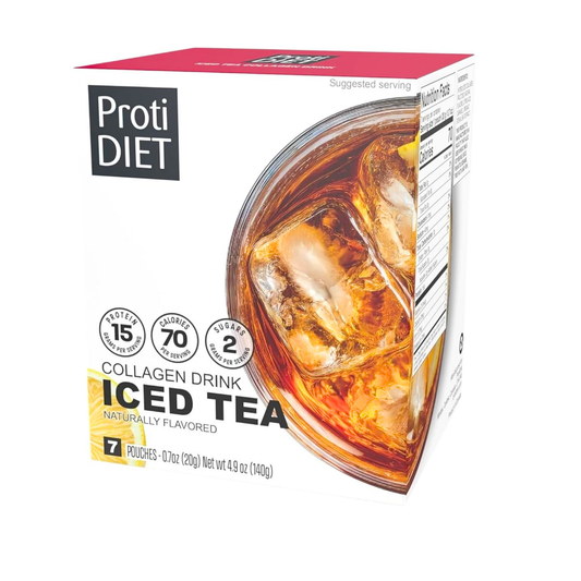 ProtiDiet - Collagen Drink  - Iced Tea - 7/Box