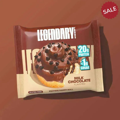 Legendary Foods - Sweet Roll - Milk Chocolate - Single