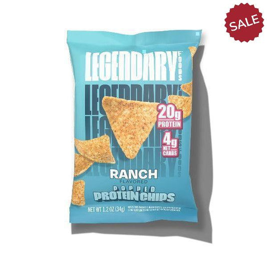 Legendary Foods - Popped Protein Chips - Ranch - 1 Bag