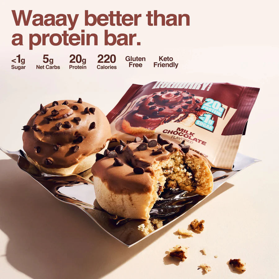 Legendary Foods - Sweet Roll - Milk Chocolate - 8 Pack