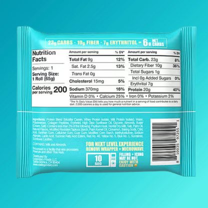 Legendary Foods - Sweet Rolls - Caramel Sticky Bun - Single