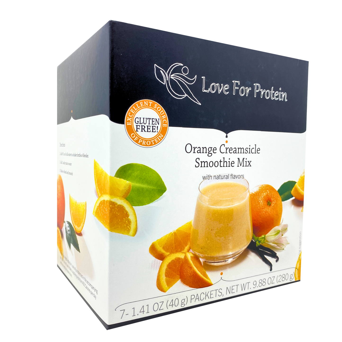 Love For Protein - VLC Orange Creamsicle Smoothie Mix - 7/Box