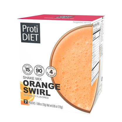 ProtiDiet - Orange Swirl Shake Mix - 7/Box