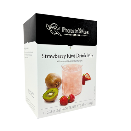 ProteinWise - Strawberry Kiwi Fruit Drink Mix  - 7/Box